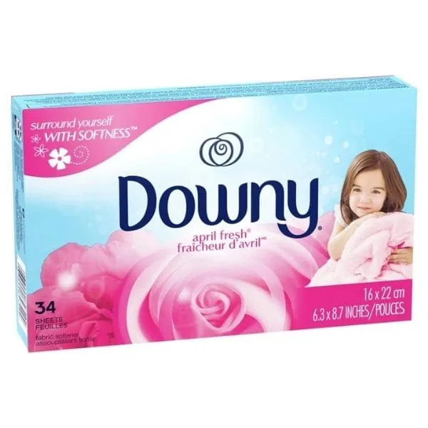 Amaciante Em Folhas Para Secadoras Downy Sheets April 34 Fls