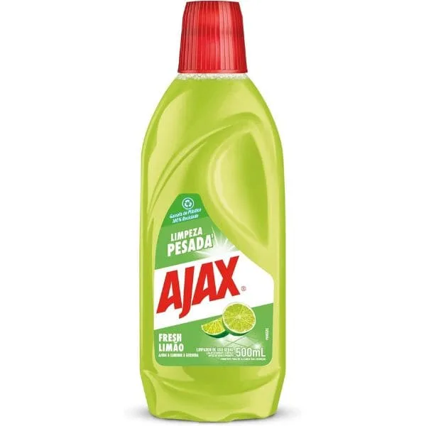 Ajax Limpador Limpeza Pesada Diluivel Fresh Lemon 500 ML jpg