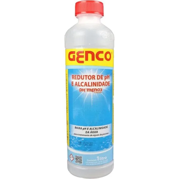 Genco Ph Acidulante 1l Redutor De Ph E Alcalinidade Piscina jpg