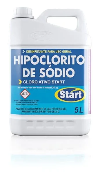 Hipoclorito de Sodio 10 5 Litros Start Tira Lodo